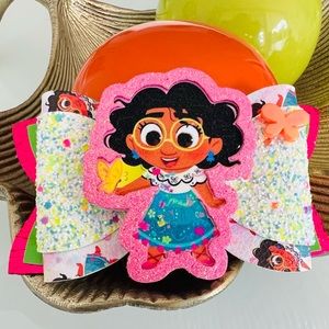 Encanto Mirabel Madrigal hair bow